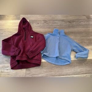 Girls Athletic Sweatshirt Bundle - Medium